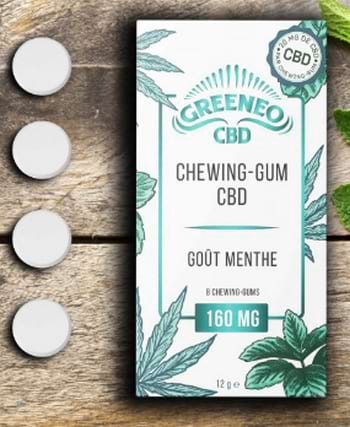 Chewing gums Menthe CBD